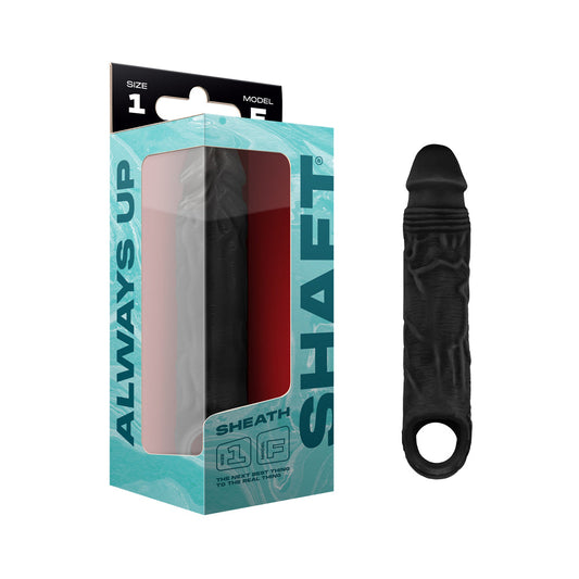 Shaft Model F: Sheath Size 1 Black