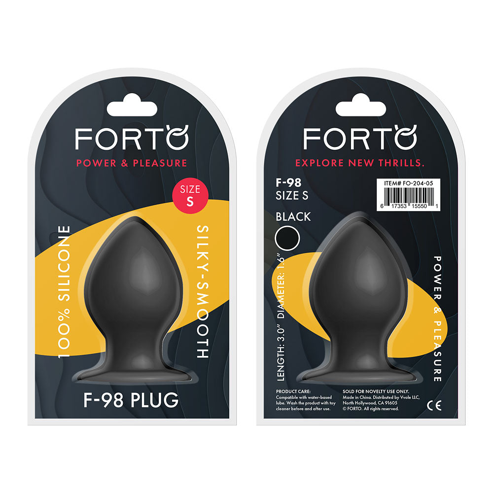 FORTO F-98 Cone Black - Assorted Sizes