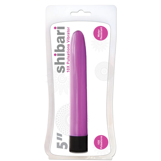 10X Pulsations Vibrator 5in Pink