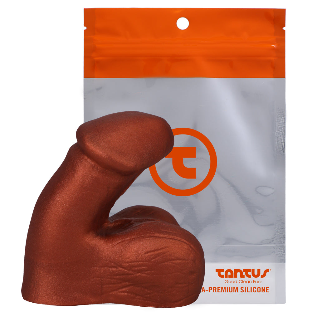 Tantus On the Go Silicone Packer- Super Soft Copper