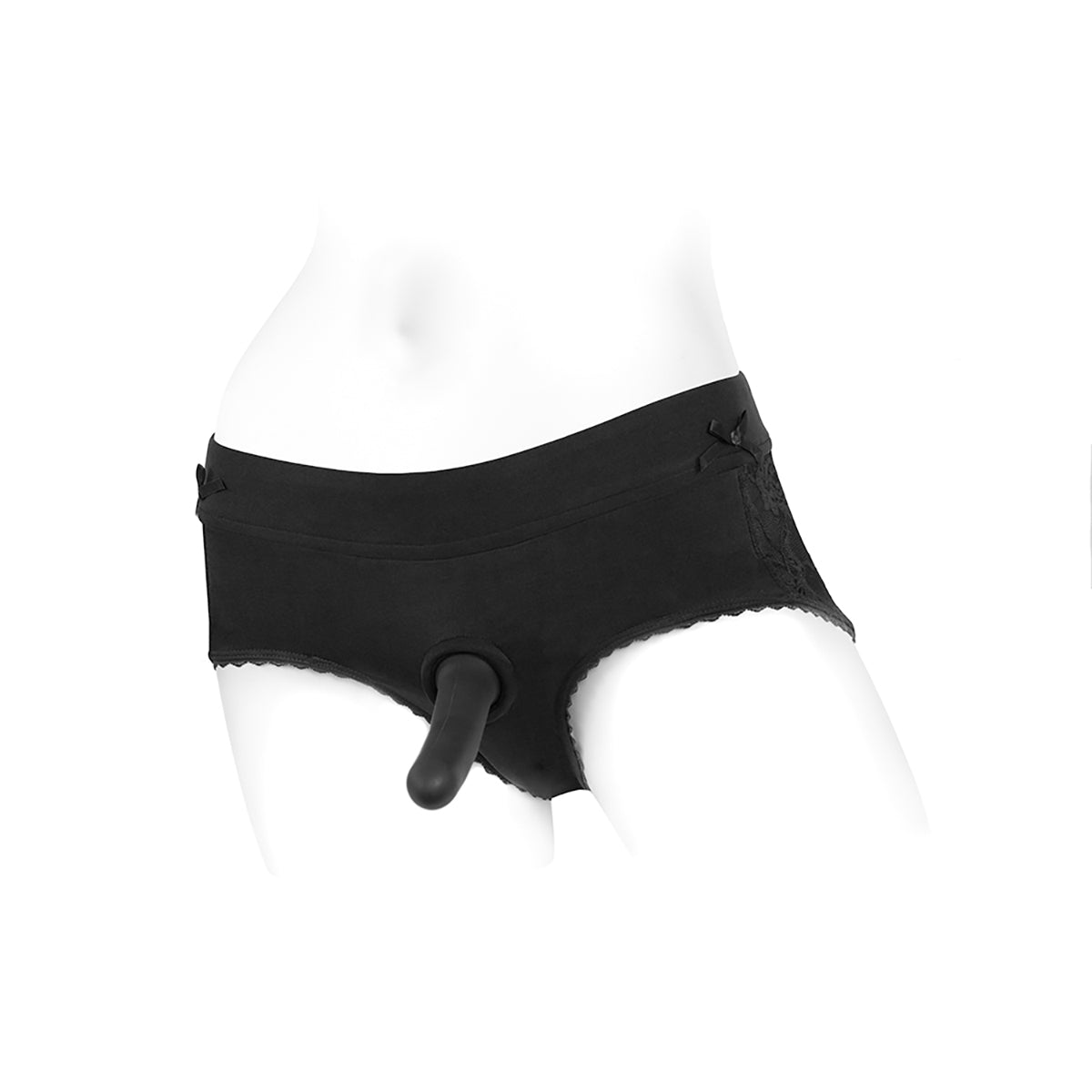 SpareParts Bella CleavBootyShort Blk 4XL