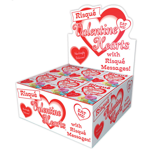 Risque Valentine Hearts Candy 24pc Display