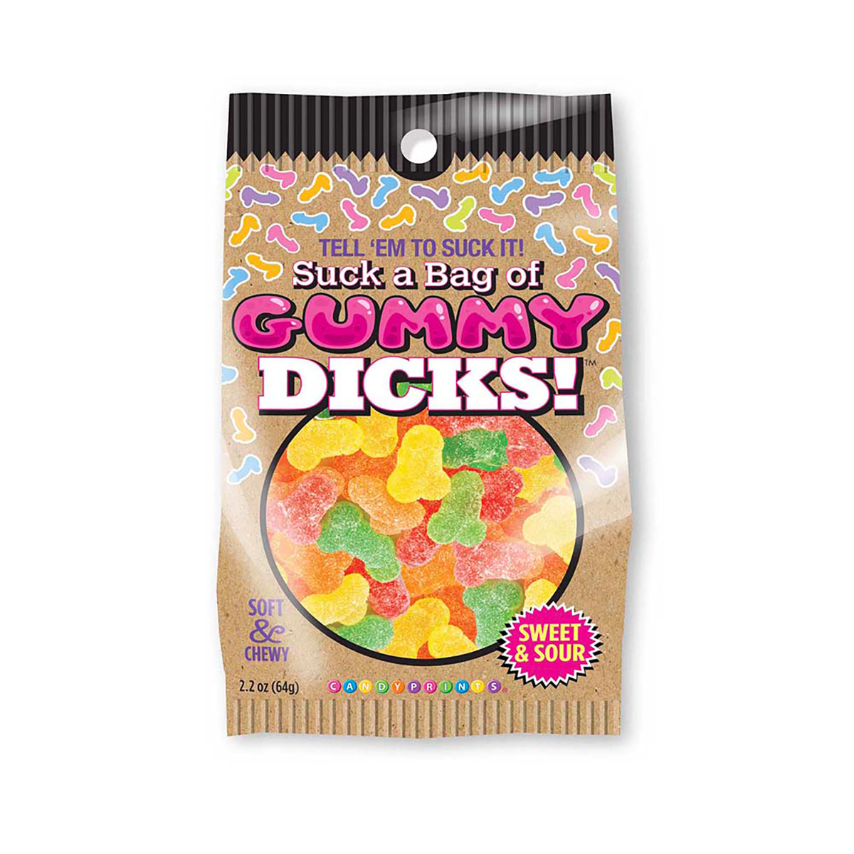 Suck A Bag Of Gummy Dicks 4oz Bag