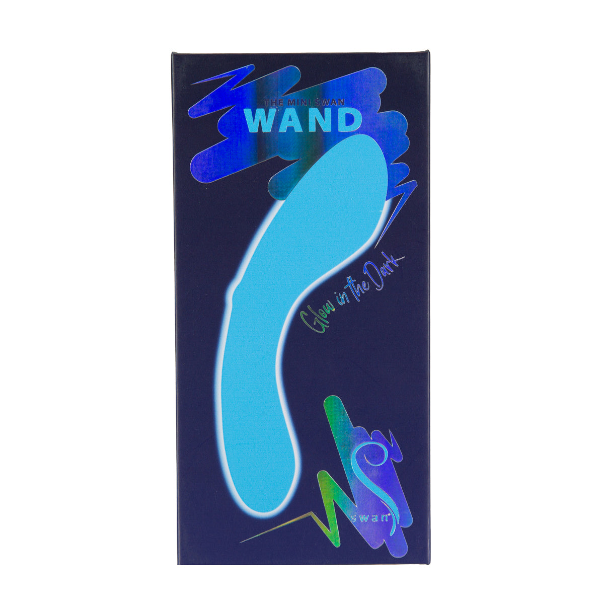 Swan- The Mini Swan Wand Glow-in-the-Dark Blue