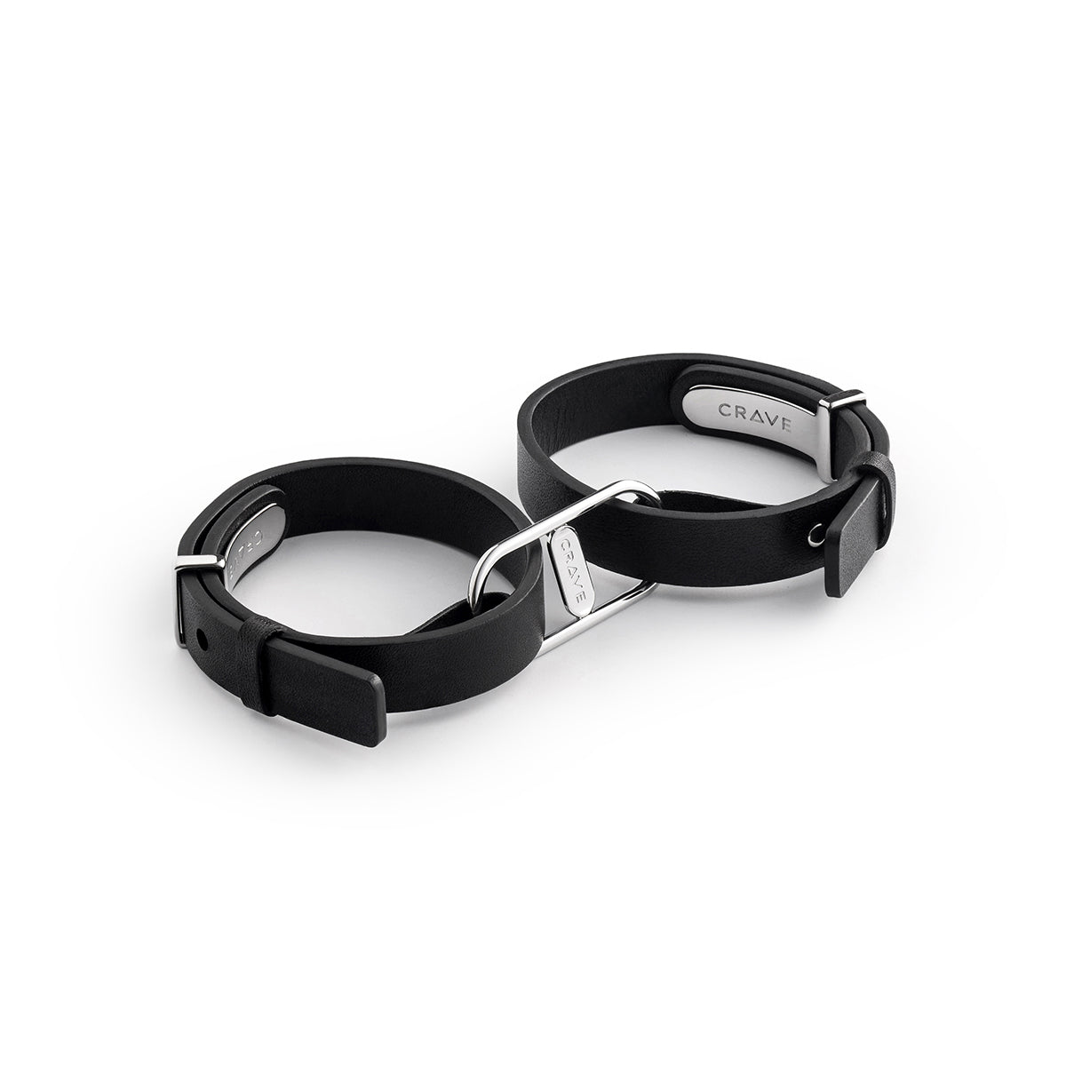 Crave ICON Cuffs- Black/Silver