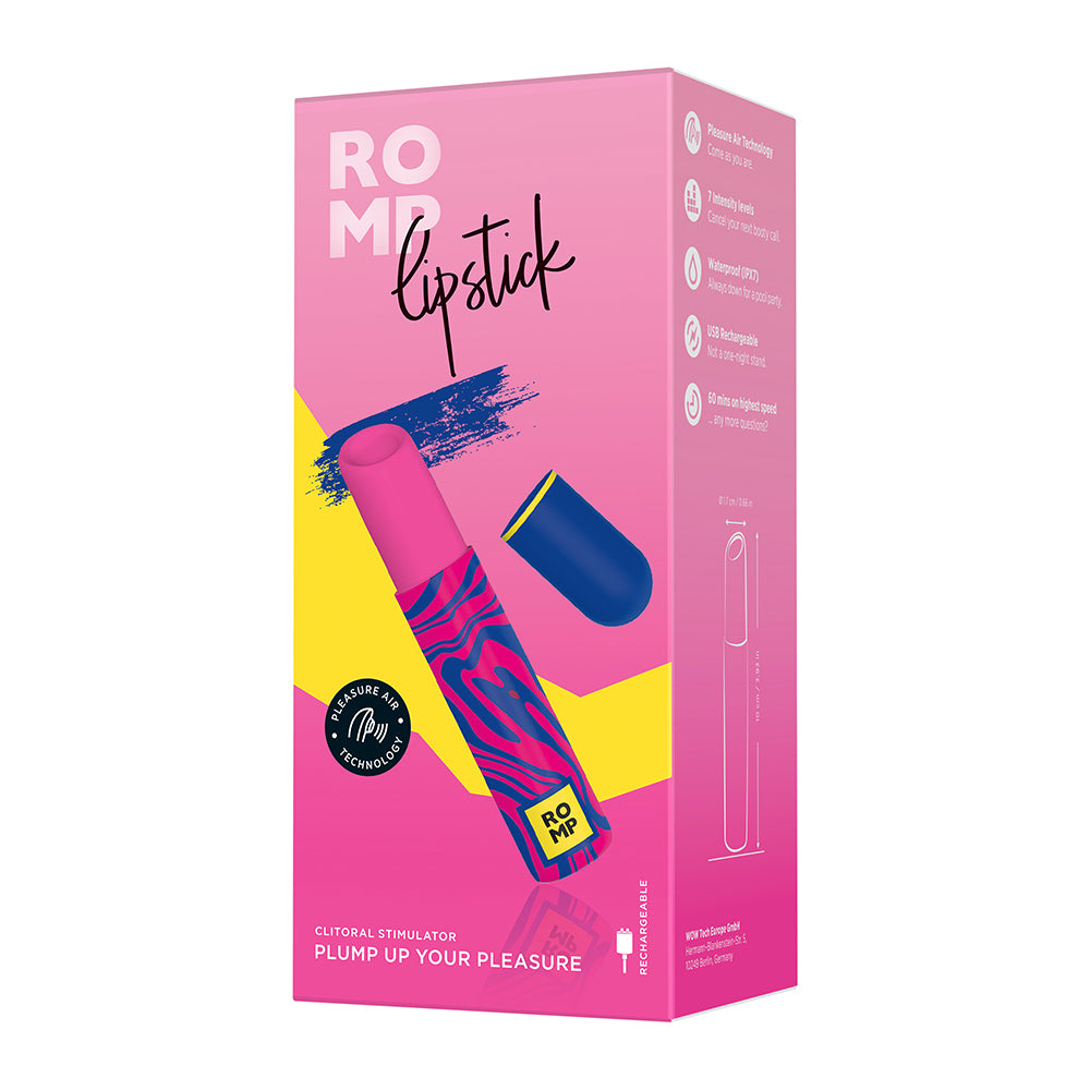 ROMP Lipstick Pleasure Air Stimulator