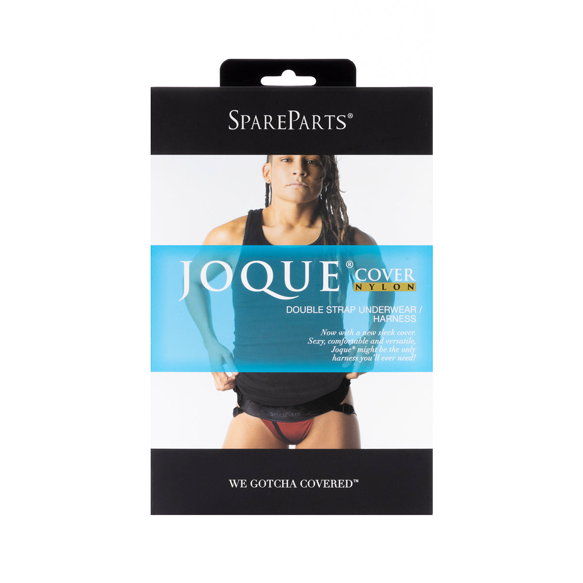 SpareParts Joque Cover Undwr Harness Red (Double Strap) Size A Nylon