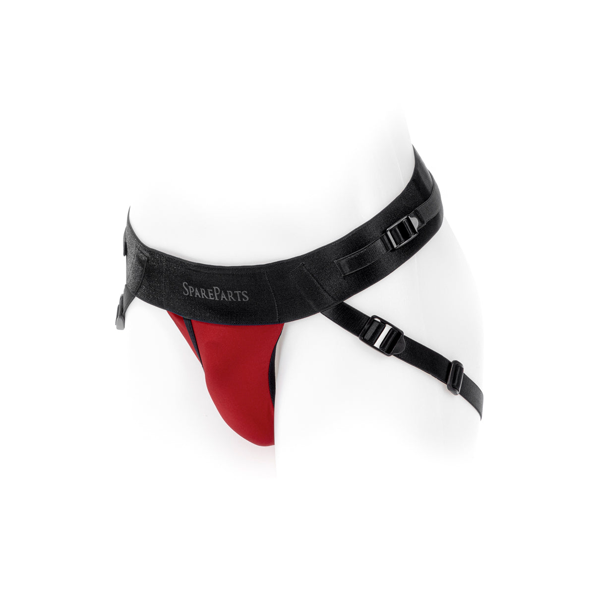 SpareParts Joque Cover Undwr Harness Red (Double Strap) Size B Nylon