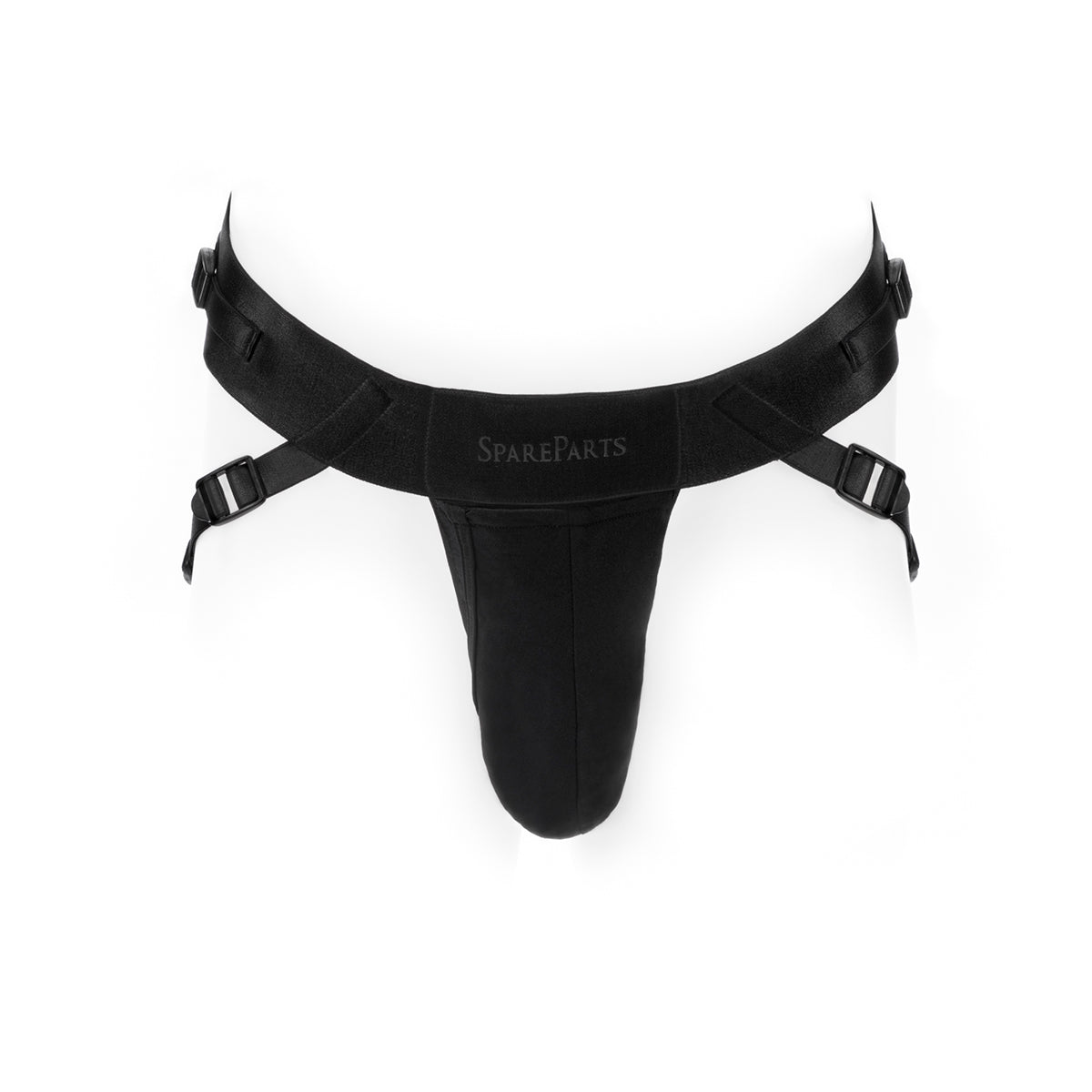 SpareParts Deuce Cover Undwr Harness Black (Double Strap) Size A Nylon