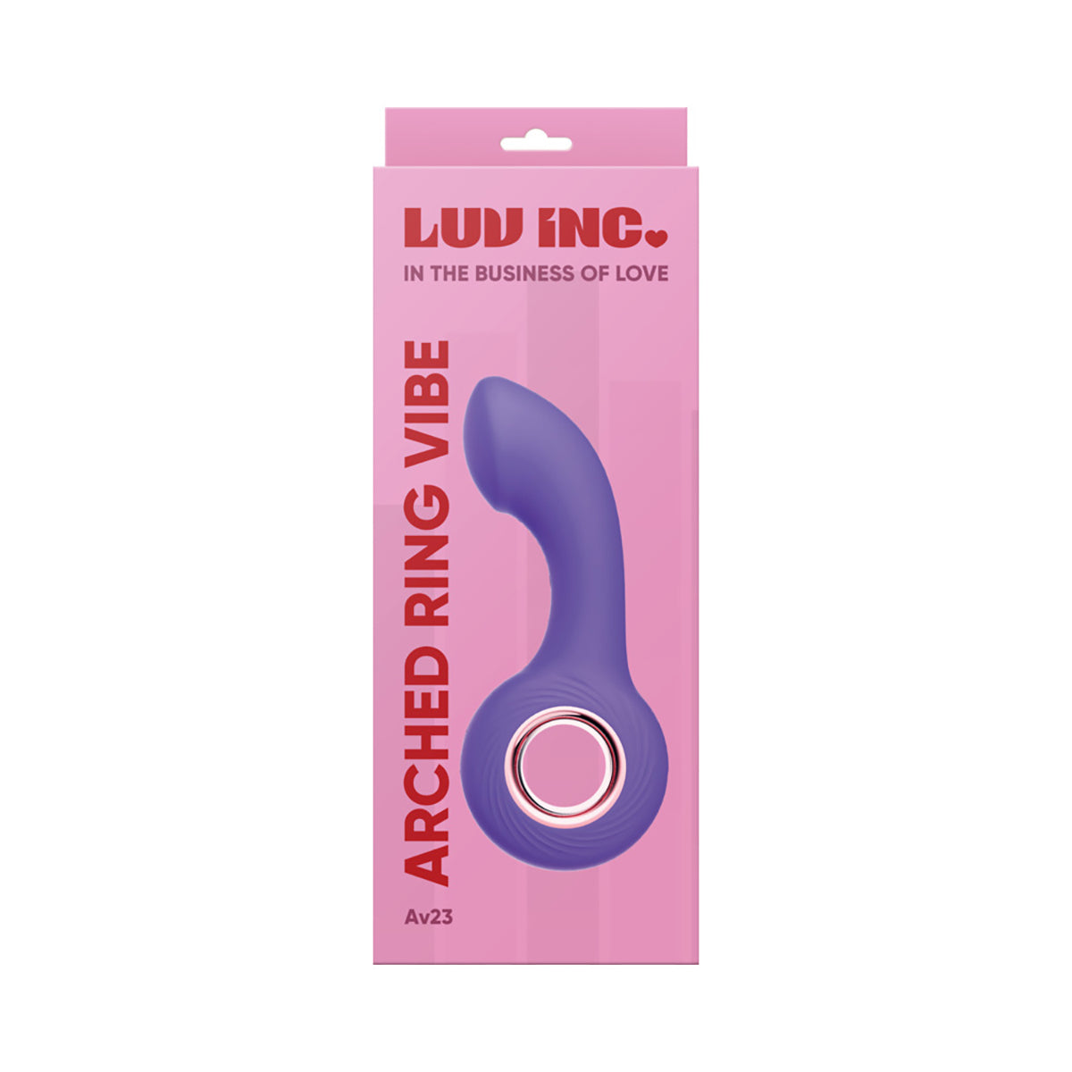 Luv Inc Av23: Arched Ring Vibe Purple