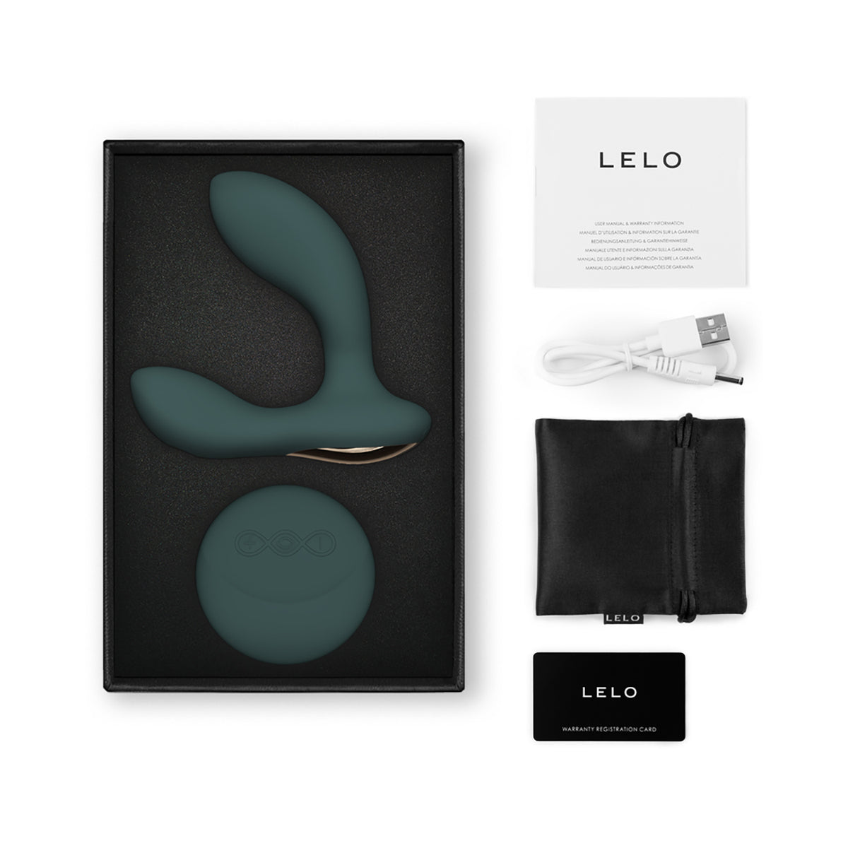 Lelo Hugo 2 With Remote Green