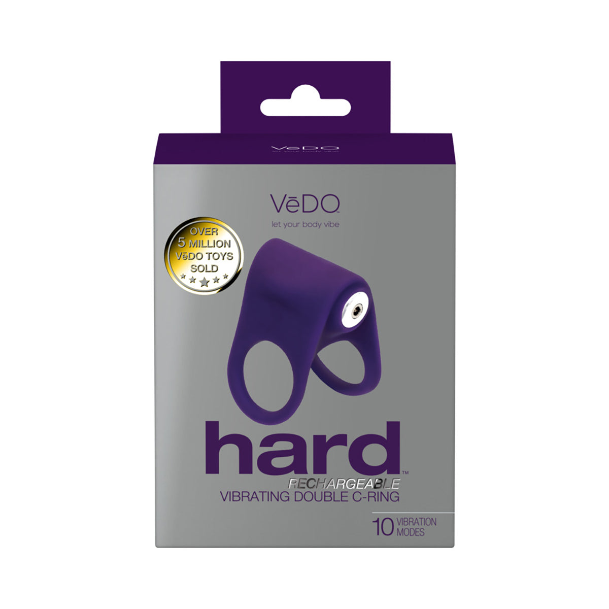VeDO Hard Rechargeable C-Ring Purple