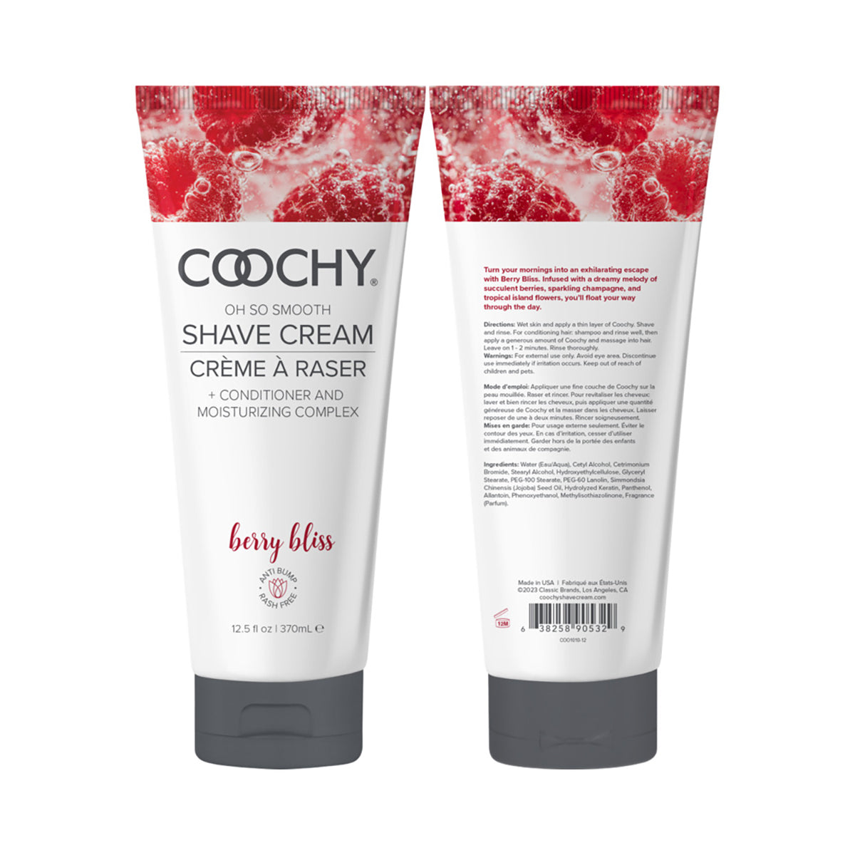 Coochy Berry Bliss Shave Cream 12.5oz