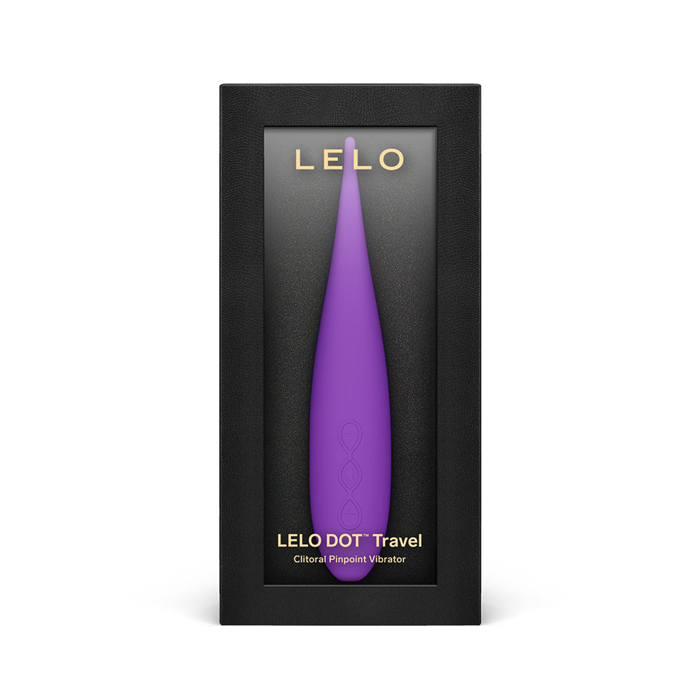 LELO DOT Travel Clitoral Pinpoint Vibrator Purple