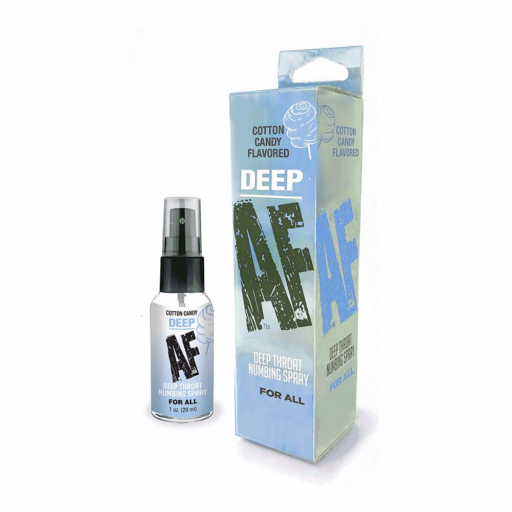 Deep AF Deep Throat Spray CottCandy 1oz