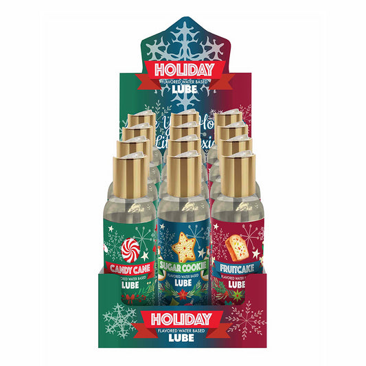 Holiday Lube 3 Flavor 18-Piece Display