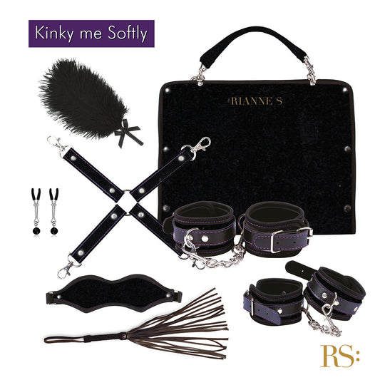 Rianne S Kinky Me Softly Bondage Kit - Assorted Colors
