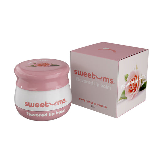 Sweetums Flavored Lip Balm Sweet Rose