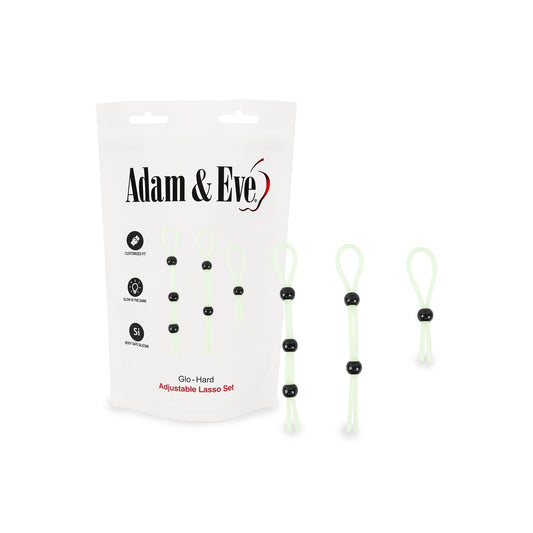 Adam & Eve Glo-Hard Adjustable Lasso Set