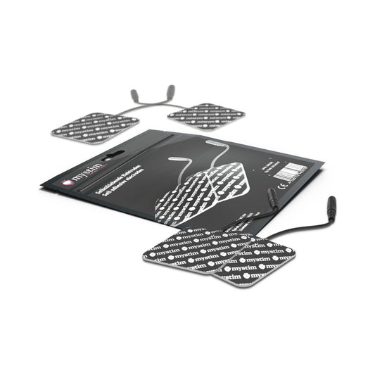 Mystim Replacement Square Electrode Pad 4-Pack