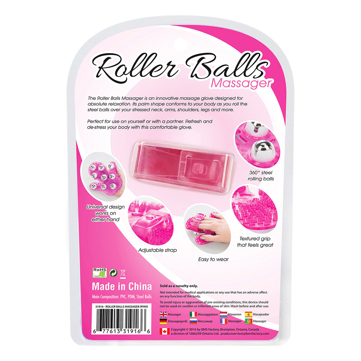 Simple & True Roller Balls Massager - Assorted Colors