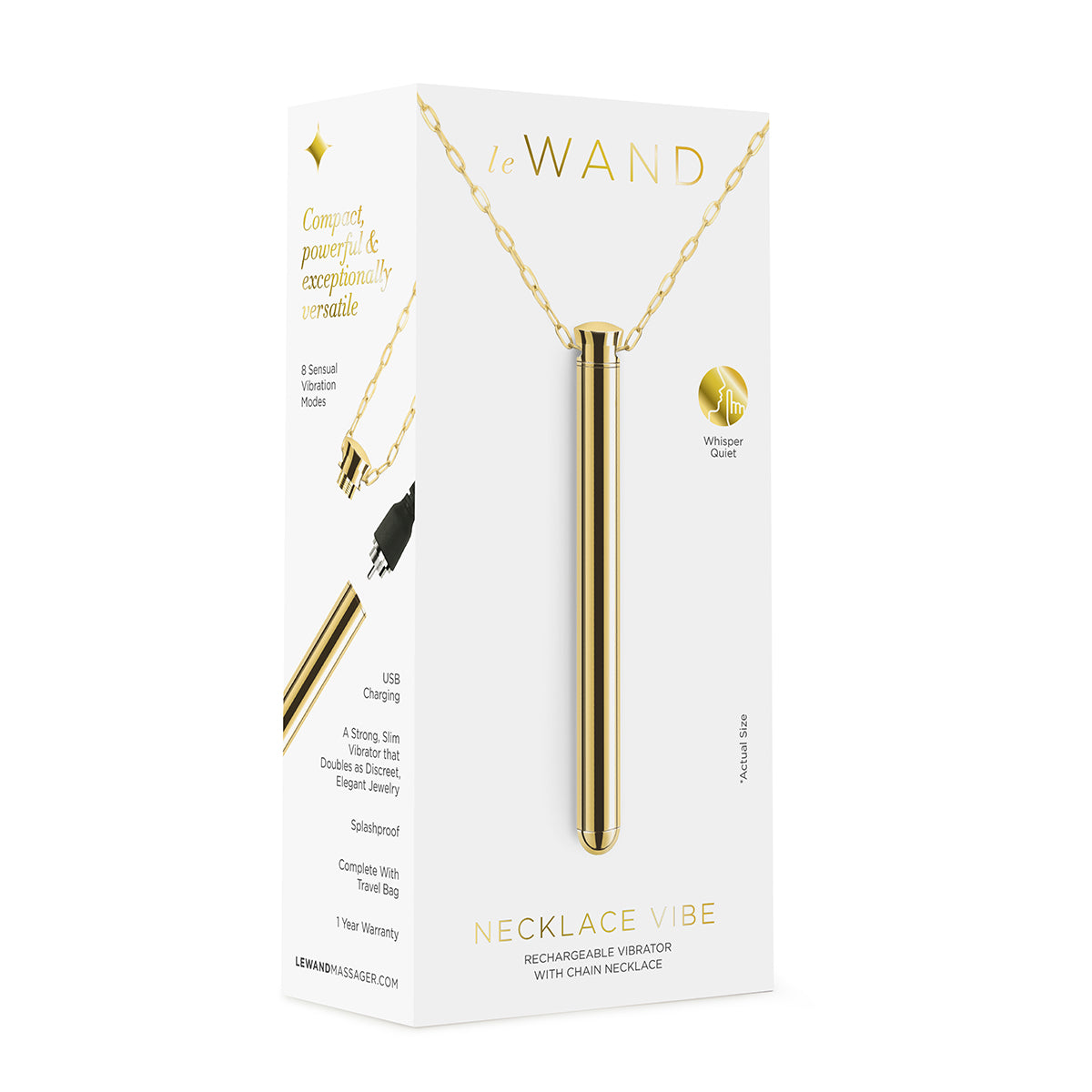 Le Wand Vibrating Necklace - Assorted Colors