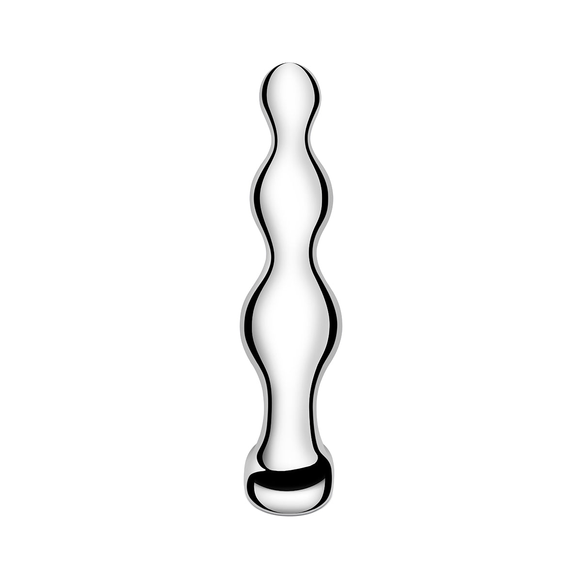 B-Vibe Stainless Steel Anal Beads