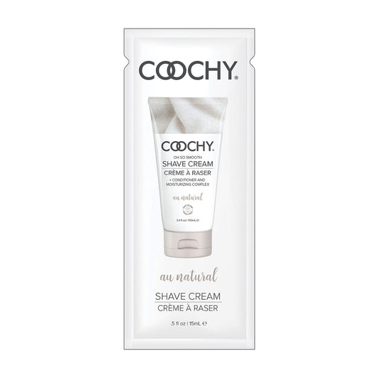 Coochy Shave Cream - 15ml. 24pc. Display - Assorted Scents