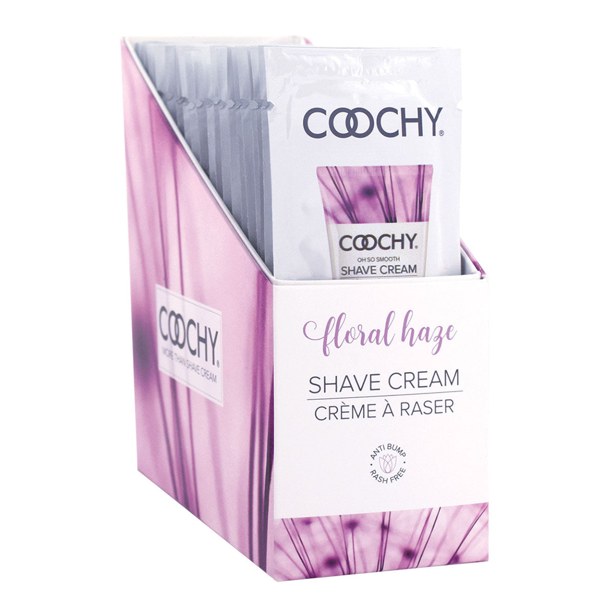 Coochy Shave Cream - 15ml. 24pc. Display - Assorted Scents