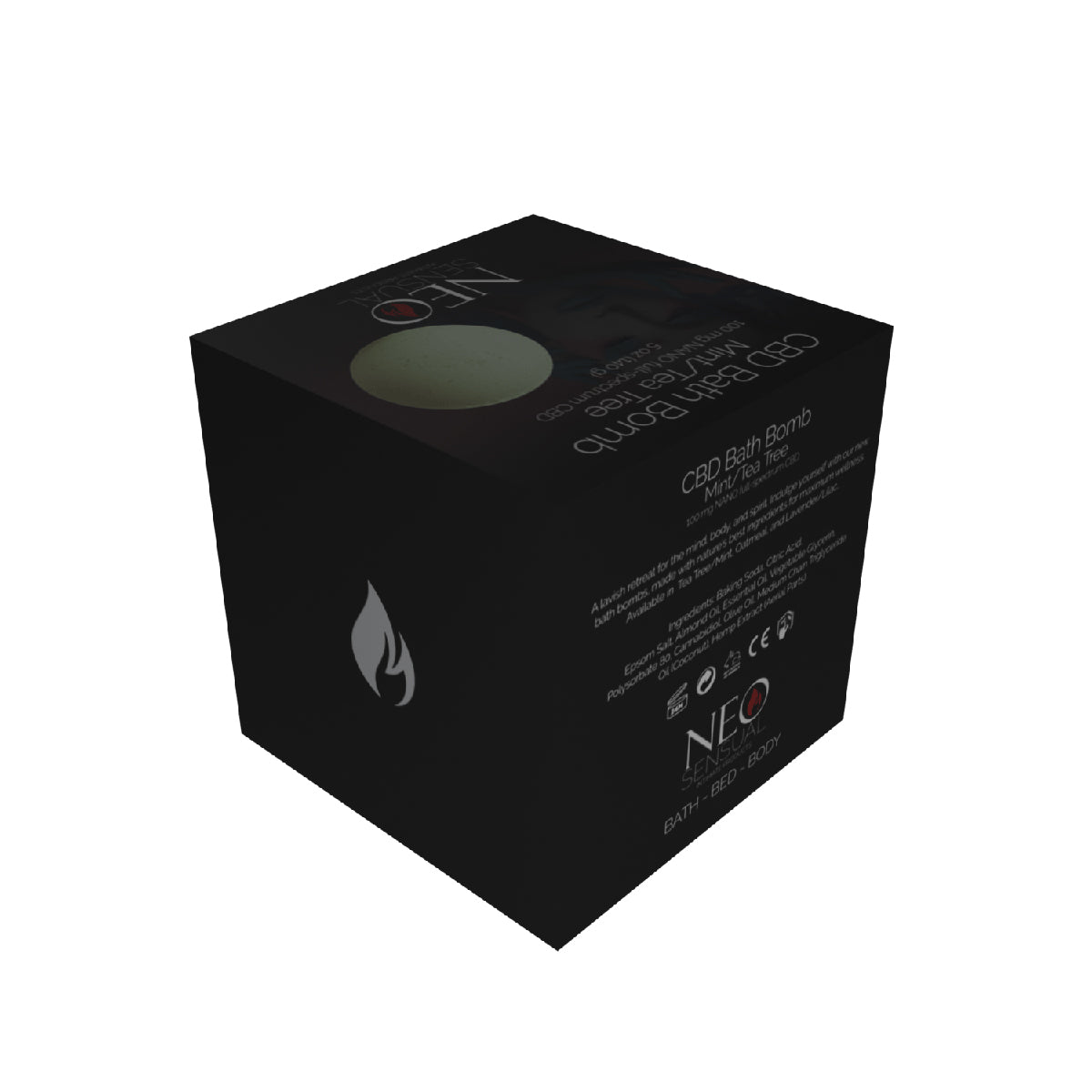 NEO Sensual CBD Bath Bomb - Quiet Storm