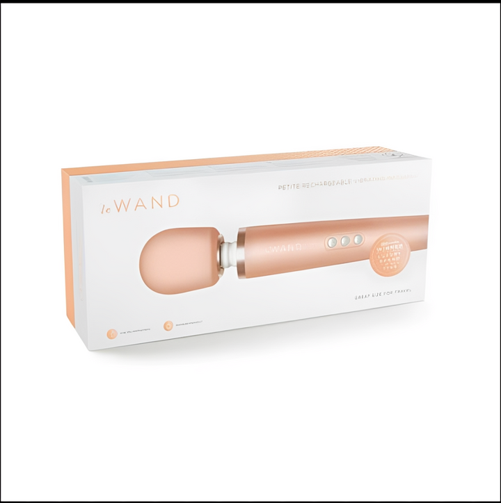 Le Wand Petite Rechargeable Vibrating Massager Rose Gold