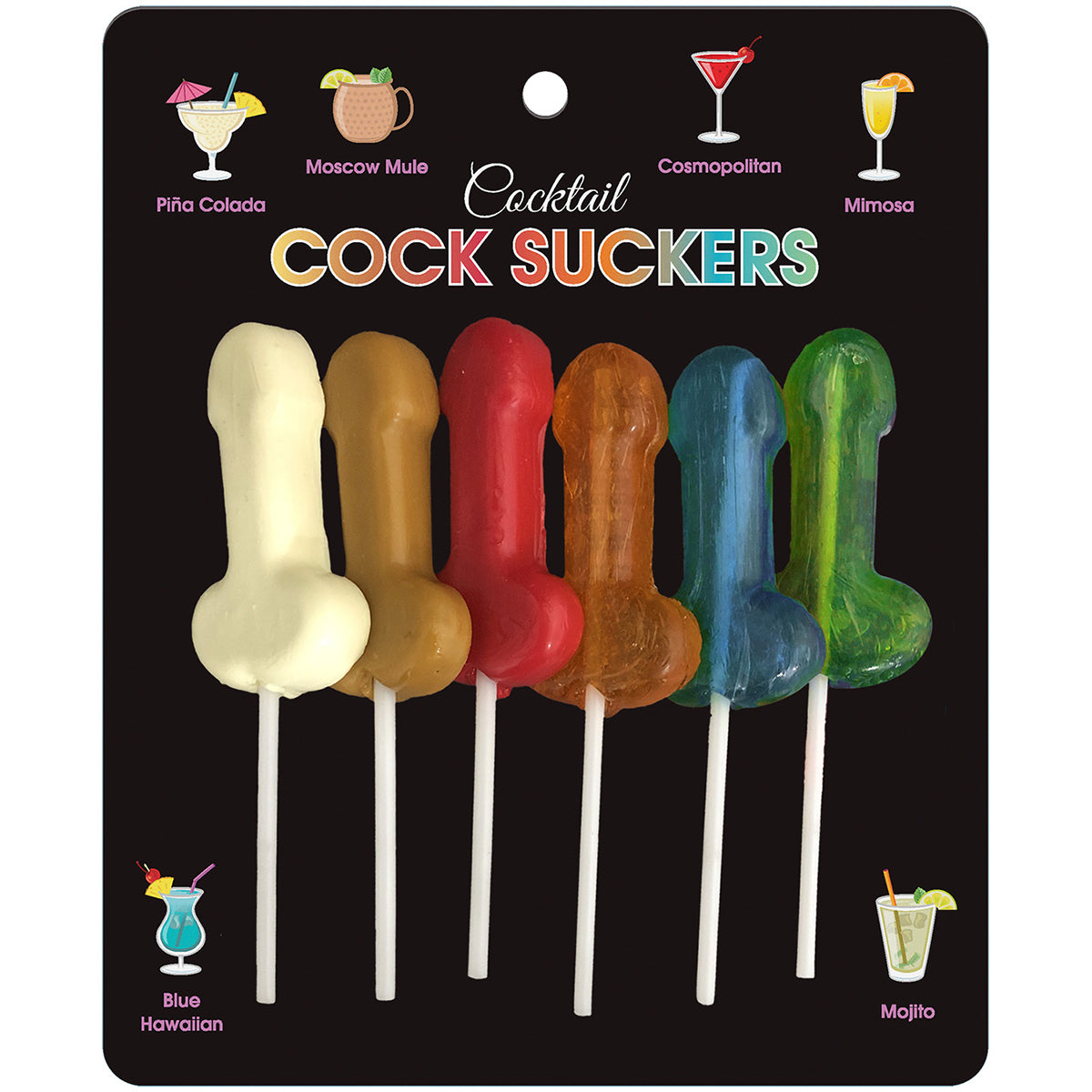 Cocktail Cock Suckers 6pk