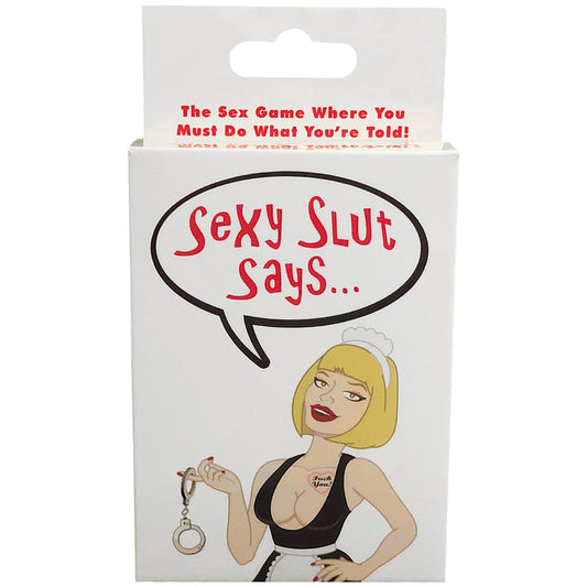 Sexy Slut Says Card Game