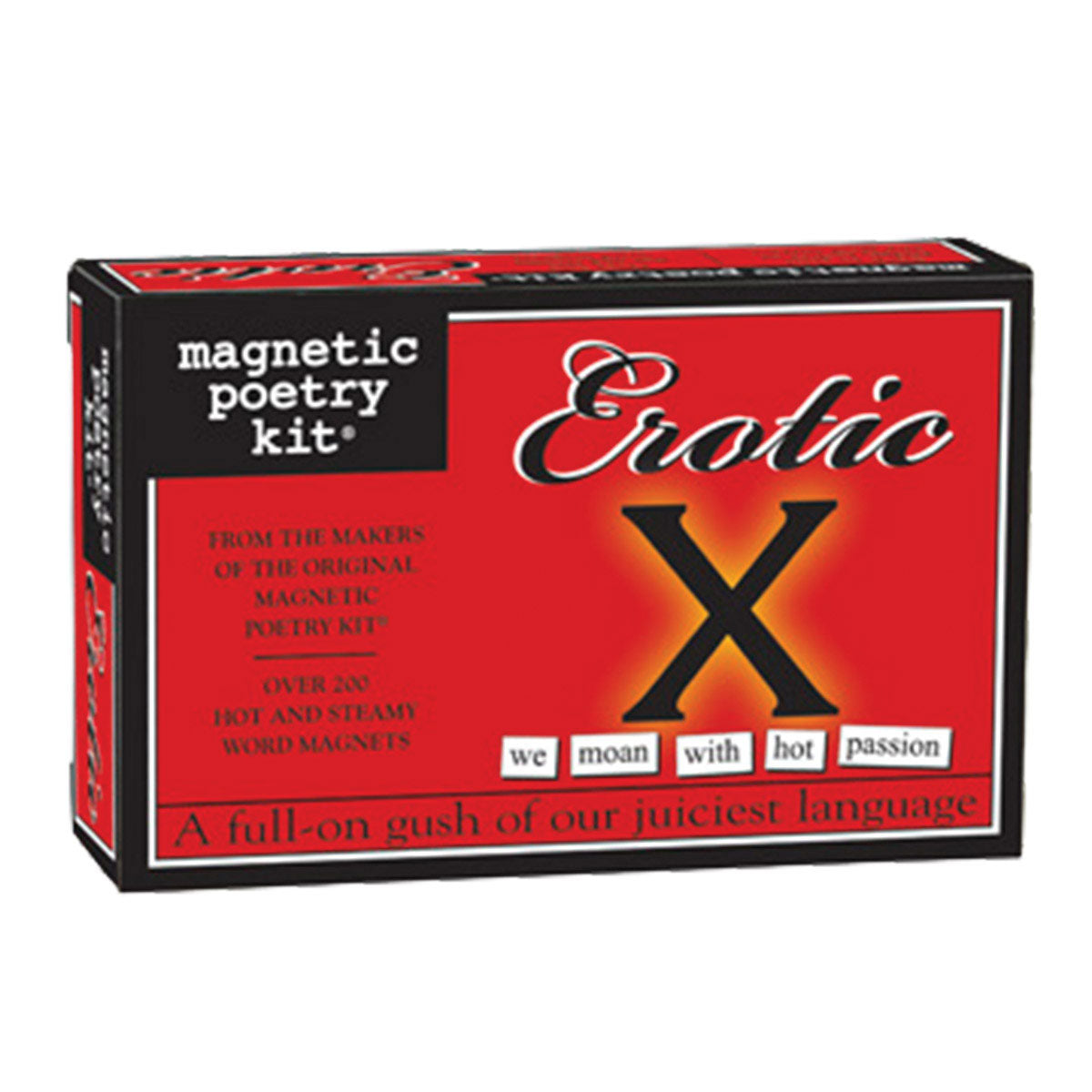 Magnetic Poetry Kit: Erotic X Edition