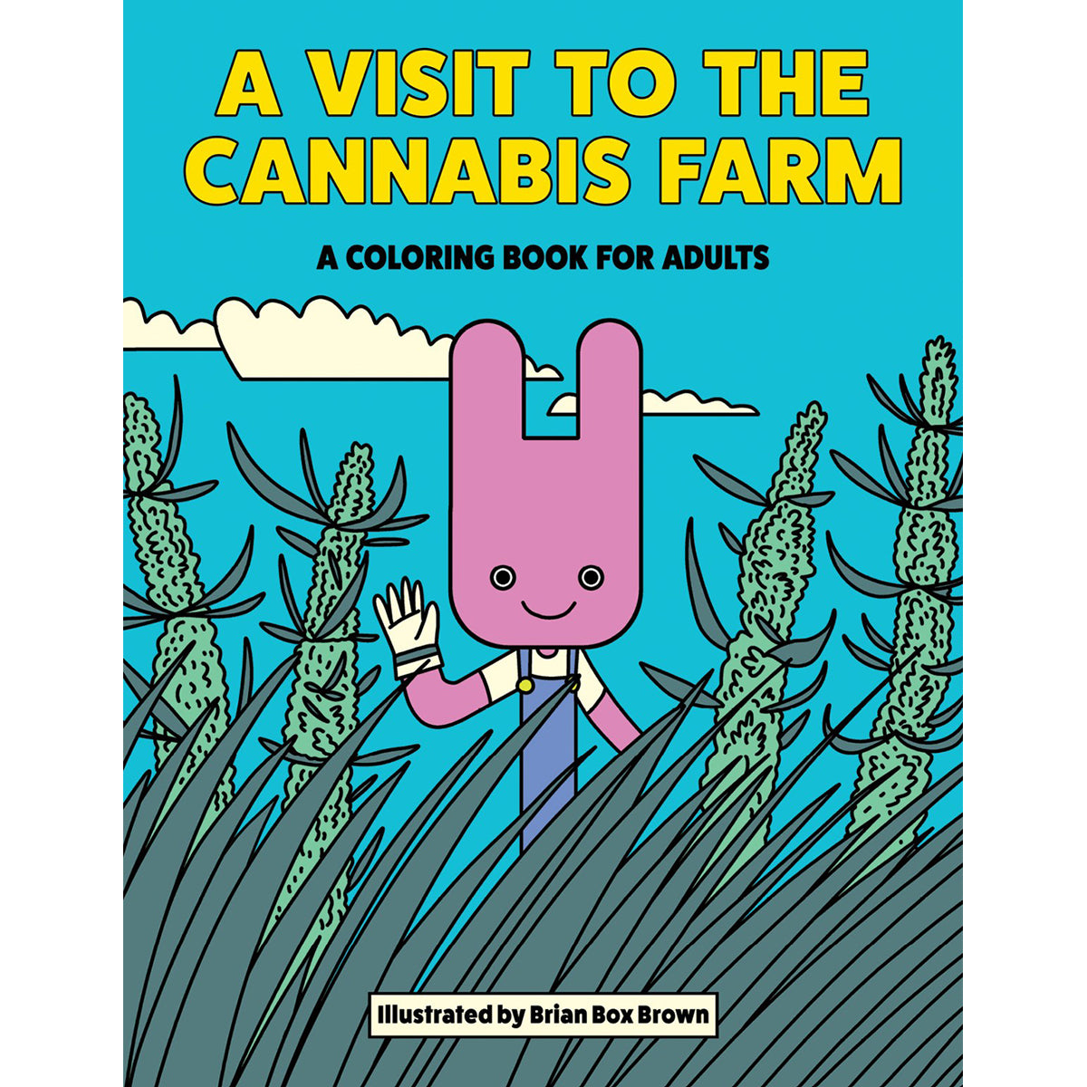 Wood Rocket Visit to the Cannabis Farm Coloring Book