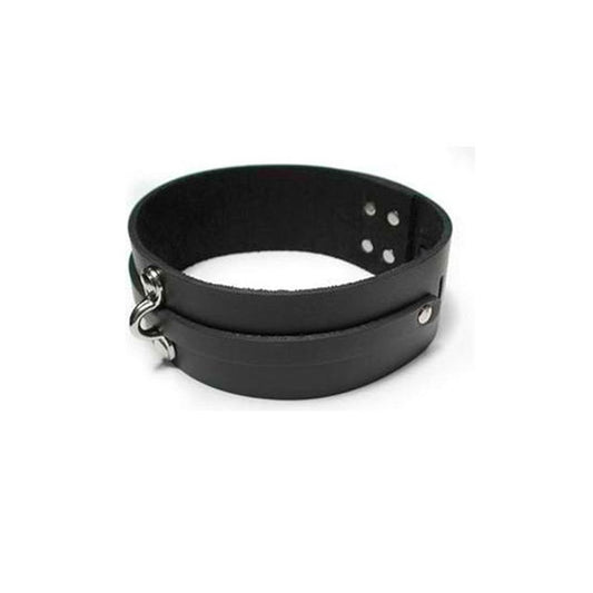 KinkLab  Bondage Basics Leather Collar (Black)