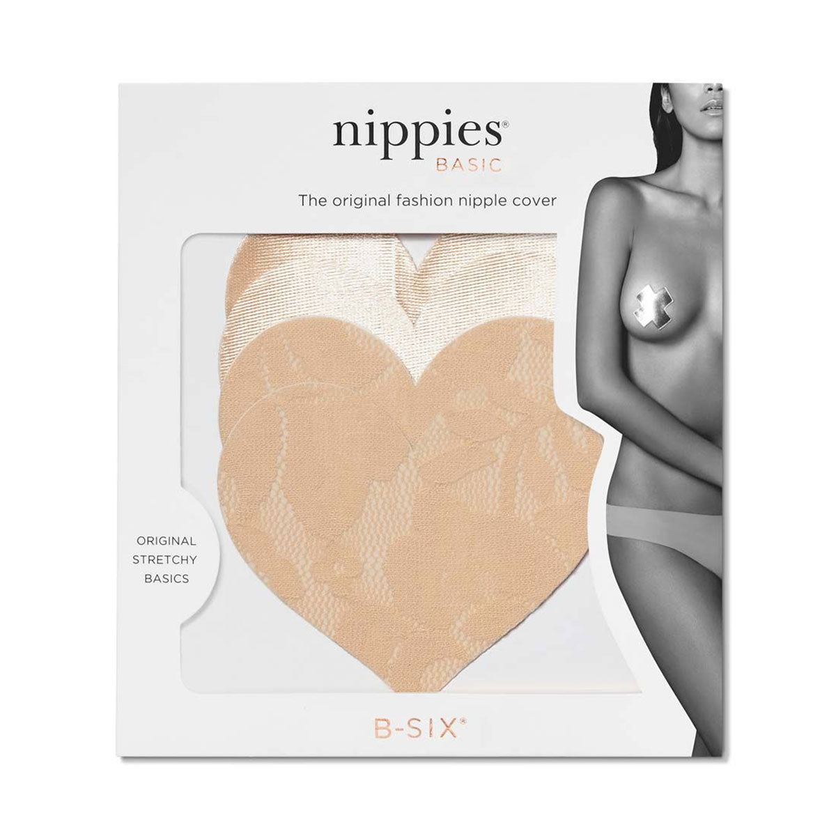 Nippies Basics - Crème Hearts