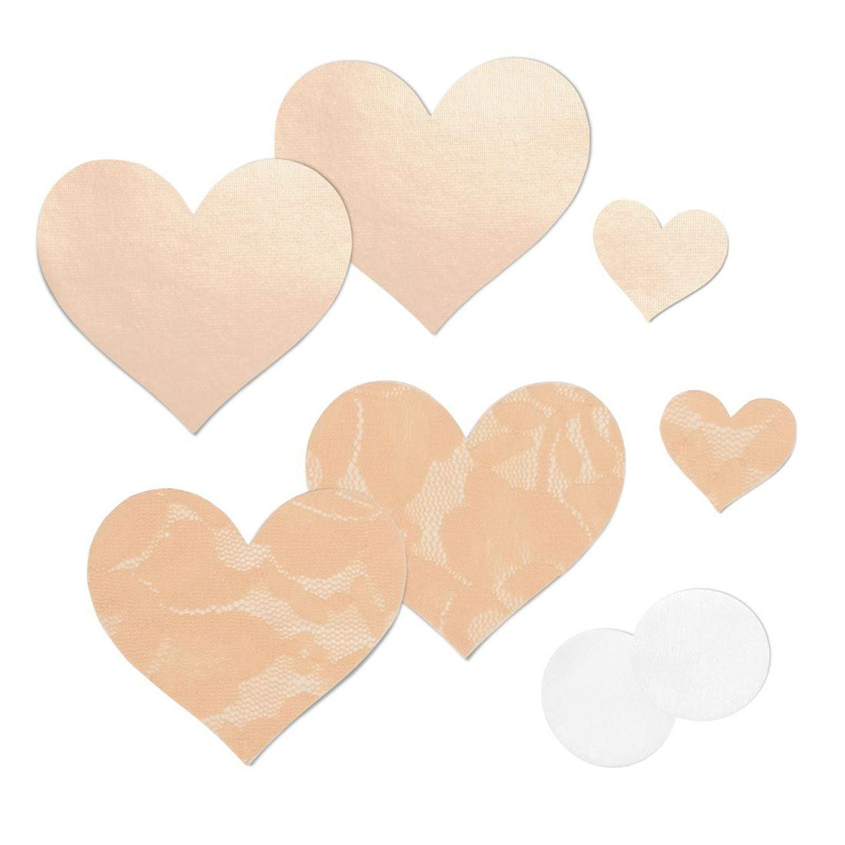 Nippies Basics - Crème Hearts