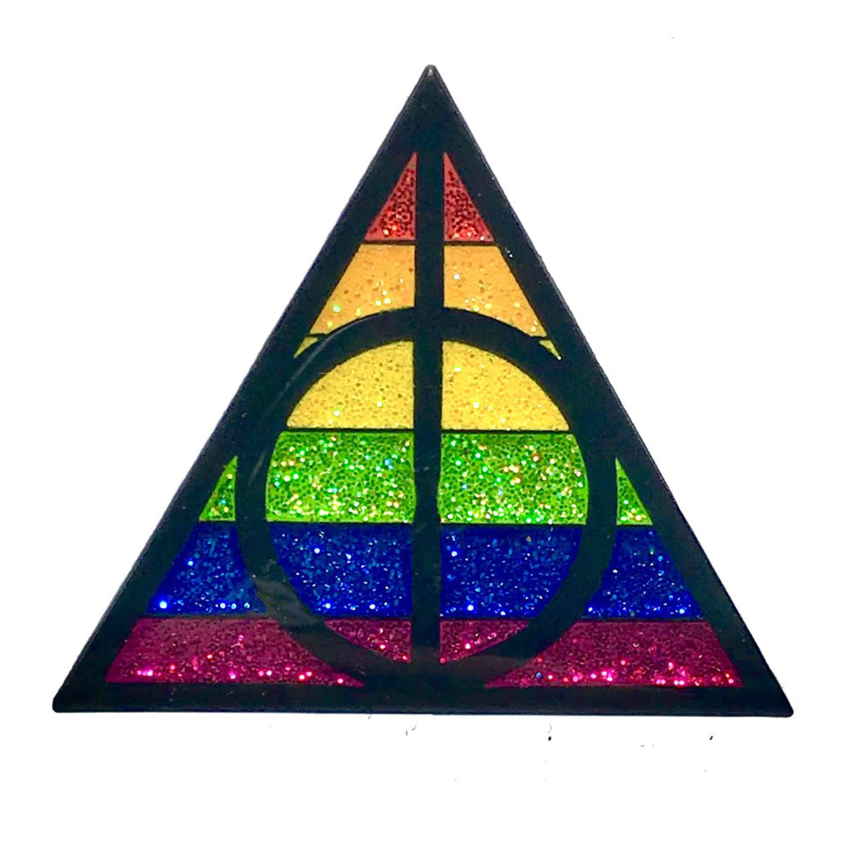 Geeky & Kinky Pride Triangle POTTER Pin
