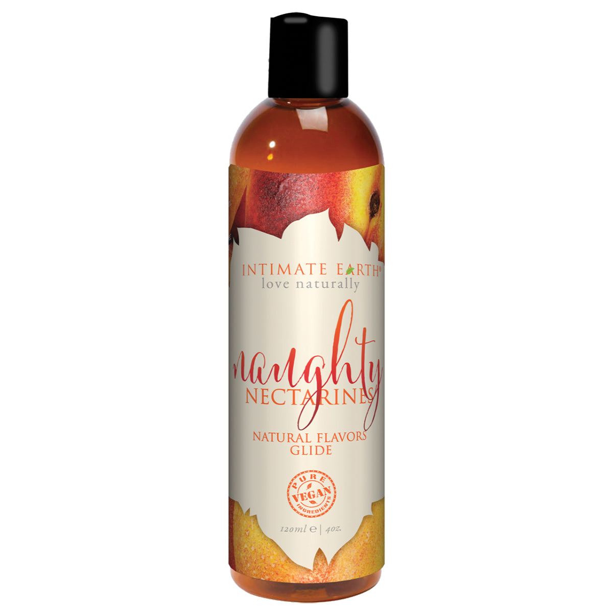 Intimate Earth Flavored Glide - Naughty Nectarines 4oz