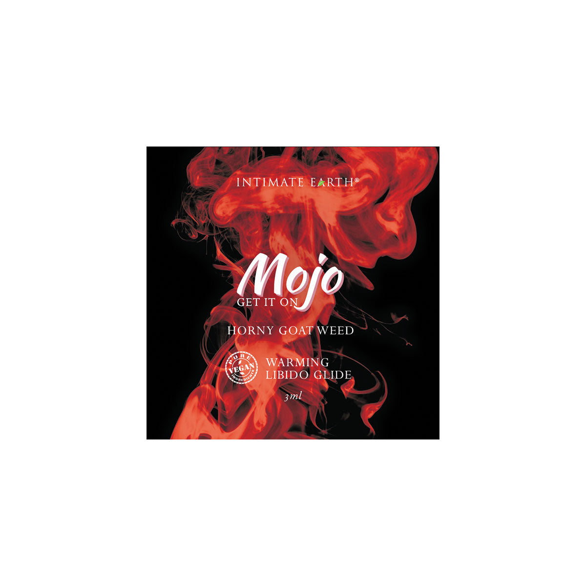MOJO Warming Horny Goat Weed Libido Water-Based Glide 3ml Foil SINGLE