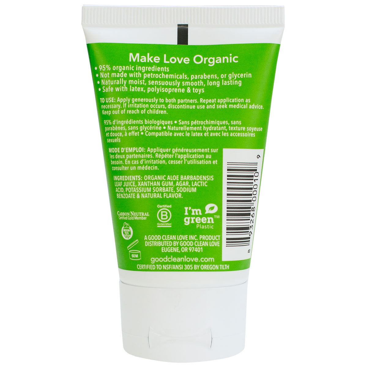 Good Clean Love Personal Lubricant Almost Naked