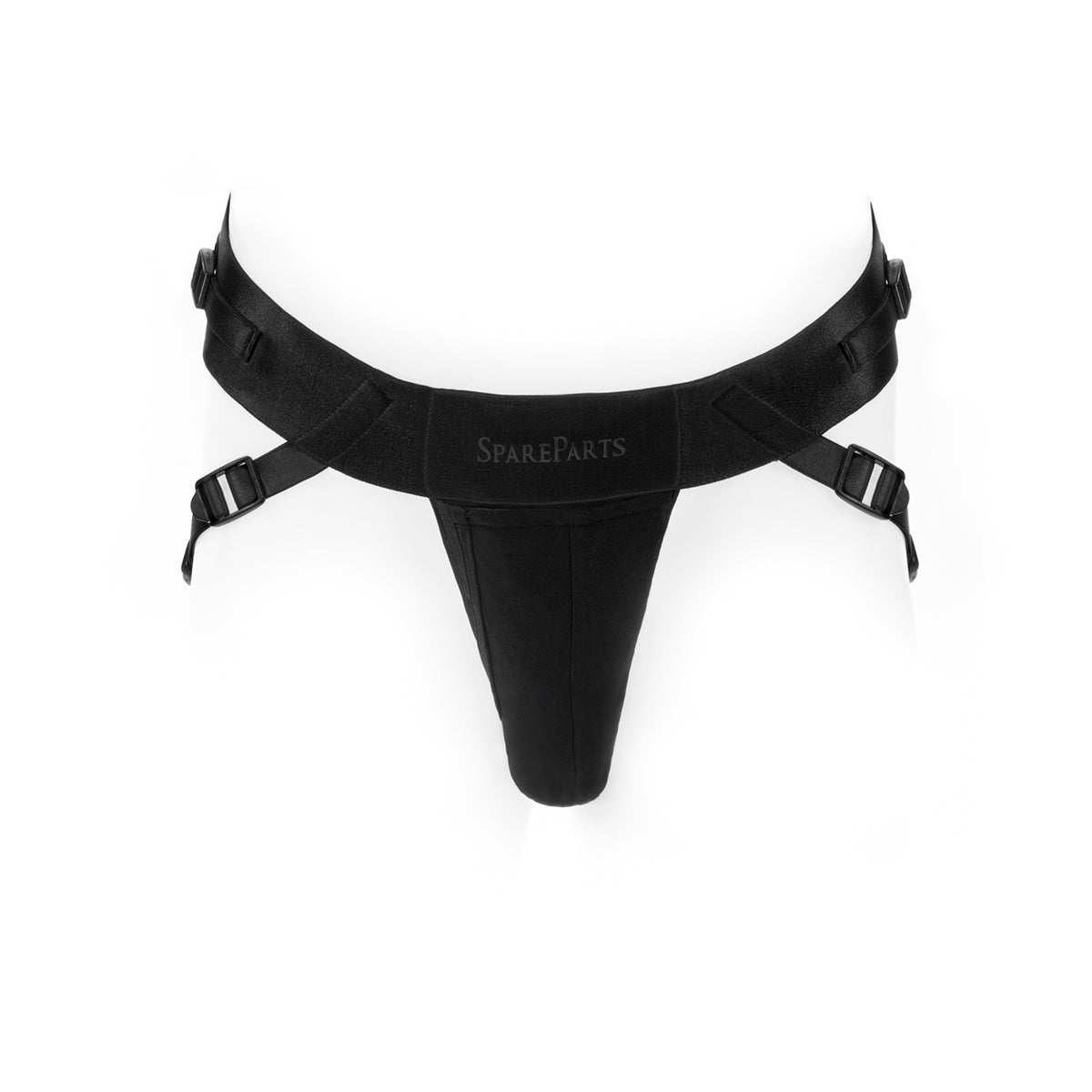 SpareParts Deuce Cover Undwr Harness Black (Double Strap) Size A Nylon