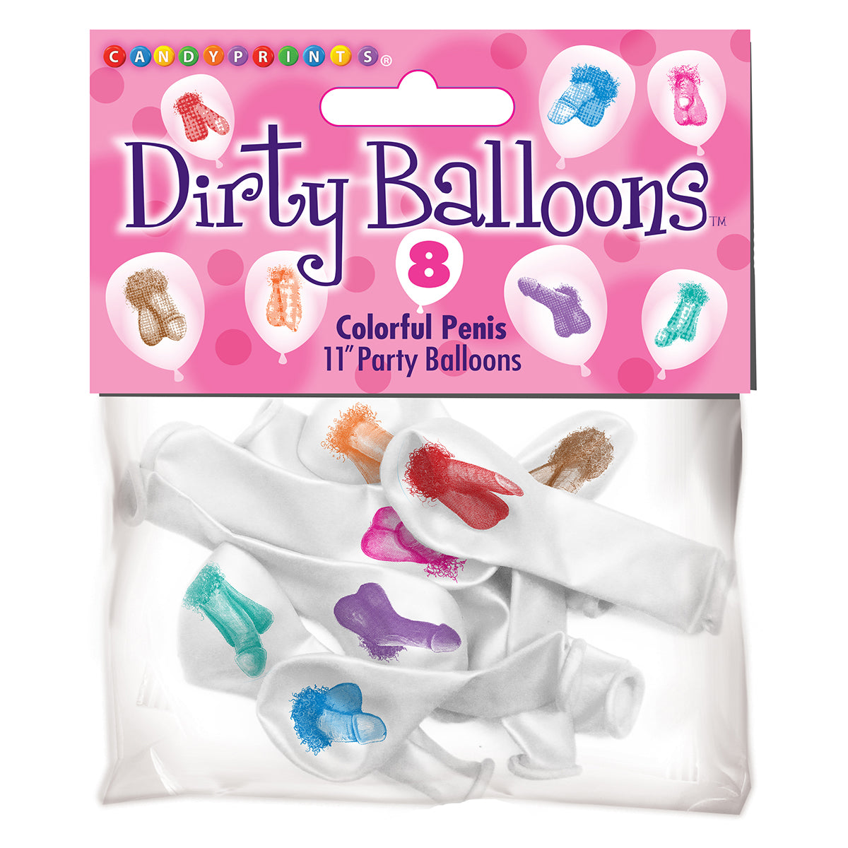 Penis Dirty Balloons 8-pack