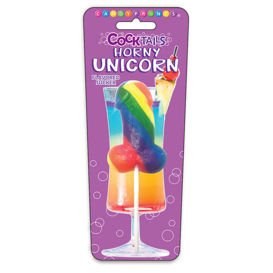 Cocktails Flavored Sucker - Horny Unicorn