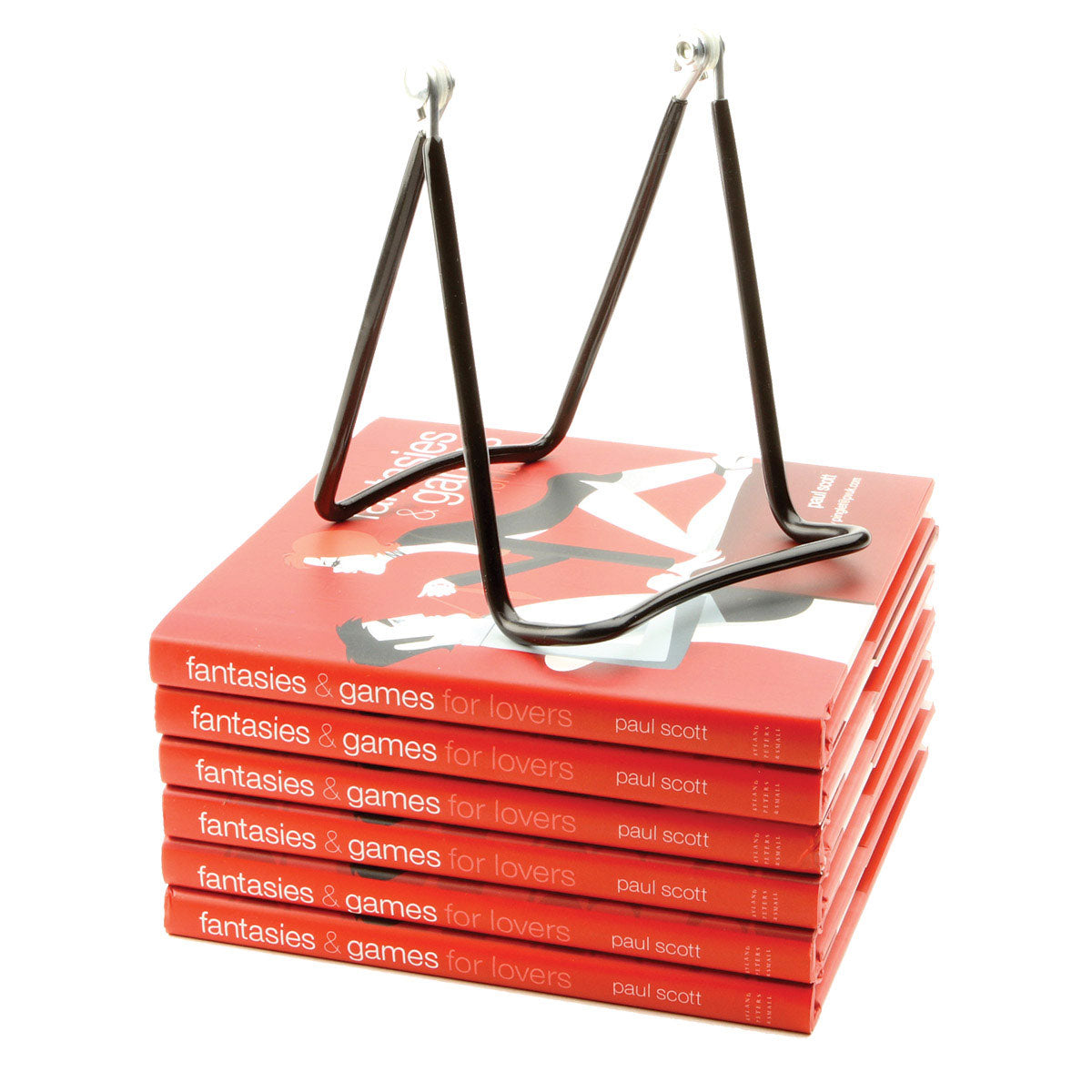 Book Easel Black 2-Wire Low