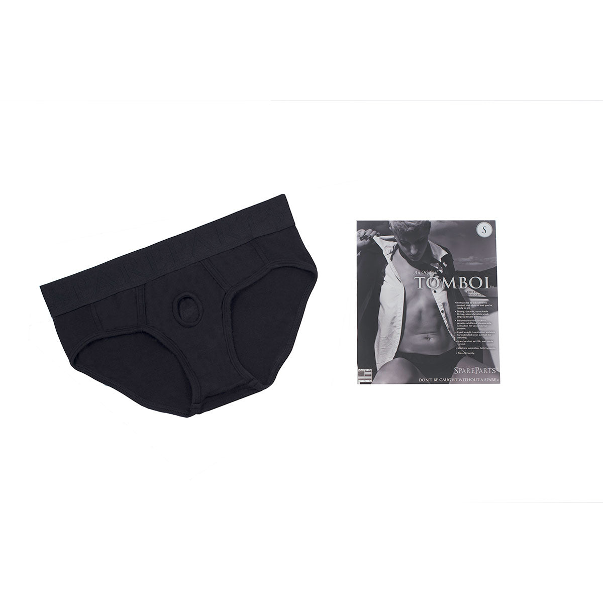 SpareParts Tomboi Harness Modal - Black