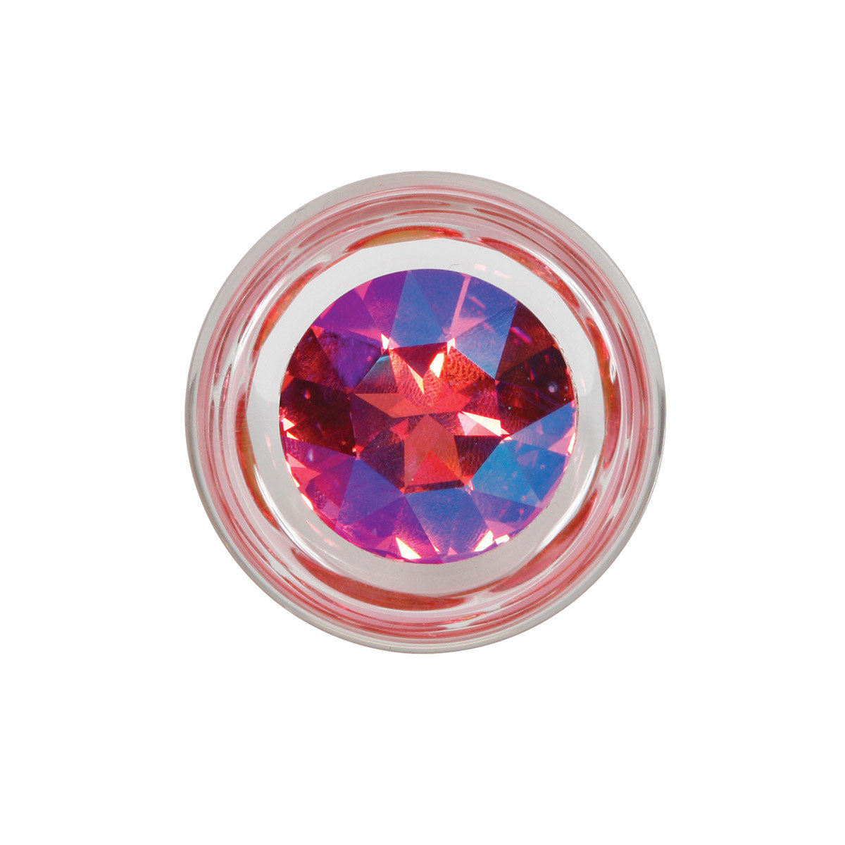 Crystal Delights Pineapple Delight Plug w/ Pink Crystal