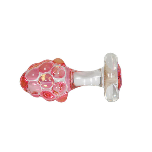 Crystal Delights Pineapple Delight Plug w/ Pink Crystal