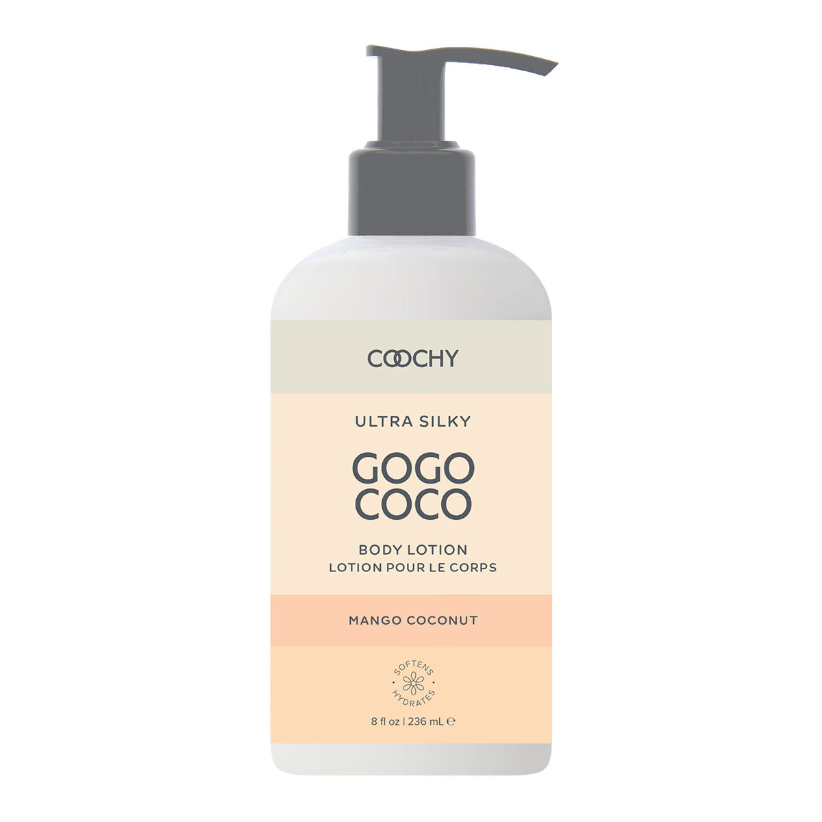 Coochy Ultra Gogo Coco Body Lotion 8oz - Mango Coconut